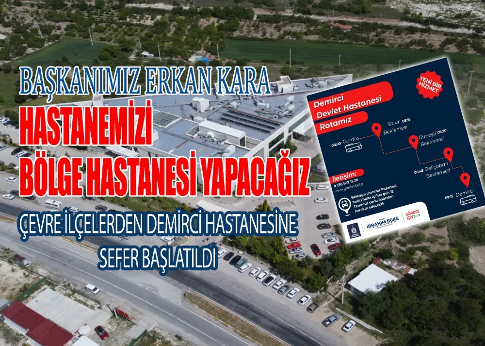 DEVLET HASTANEMİZ BÖLGE HASTANESİ OLMA YOLUNDA  