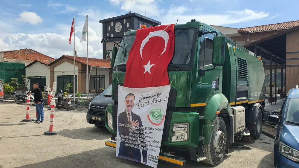 BELEDİYEMİZ ARAÇ FİLOSUNA  11. YENİ HİZMET ARACI