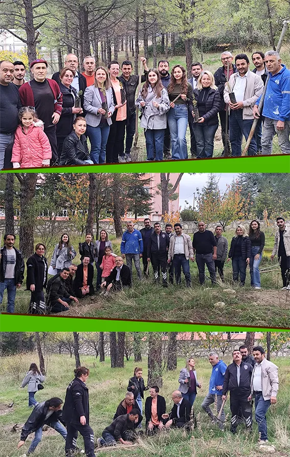 MİLLİ AĞAÇLANDIRMA GÜNÜ KAPSAMINDA  FİDAN DİKİMİ ETKİNLİĞİ GERÇEKLEŞTİRİLDİ