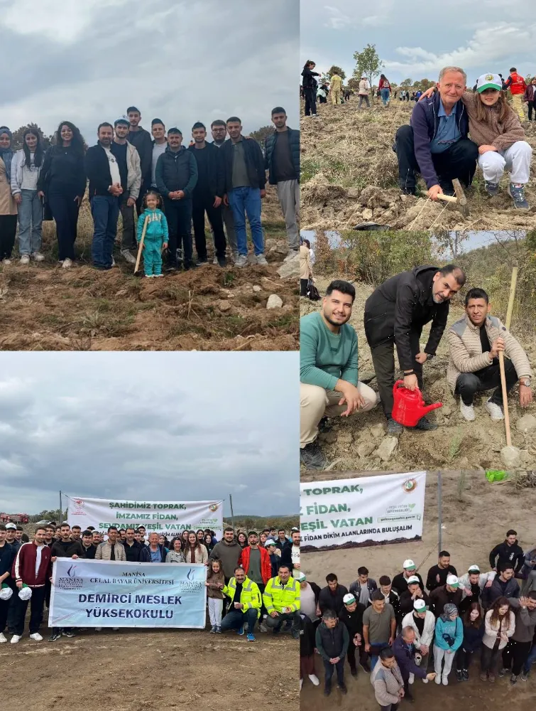 ŞAHİDİMİZ TOPRAK, İMZAMIZ FİDAN, SEVDAMIZ YEŞİL VATAN!