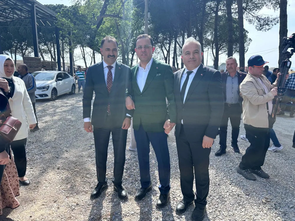 BAŞKAN ERKAN KARA, BAKAN YARDIMCISI  EBUBEKİR GİZLİGİDER