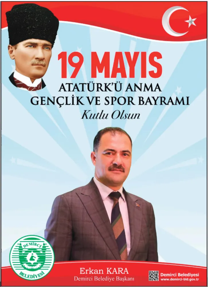 DEMİRCİ BELEDİYE BAŞKANI ERKAN KARA : 