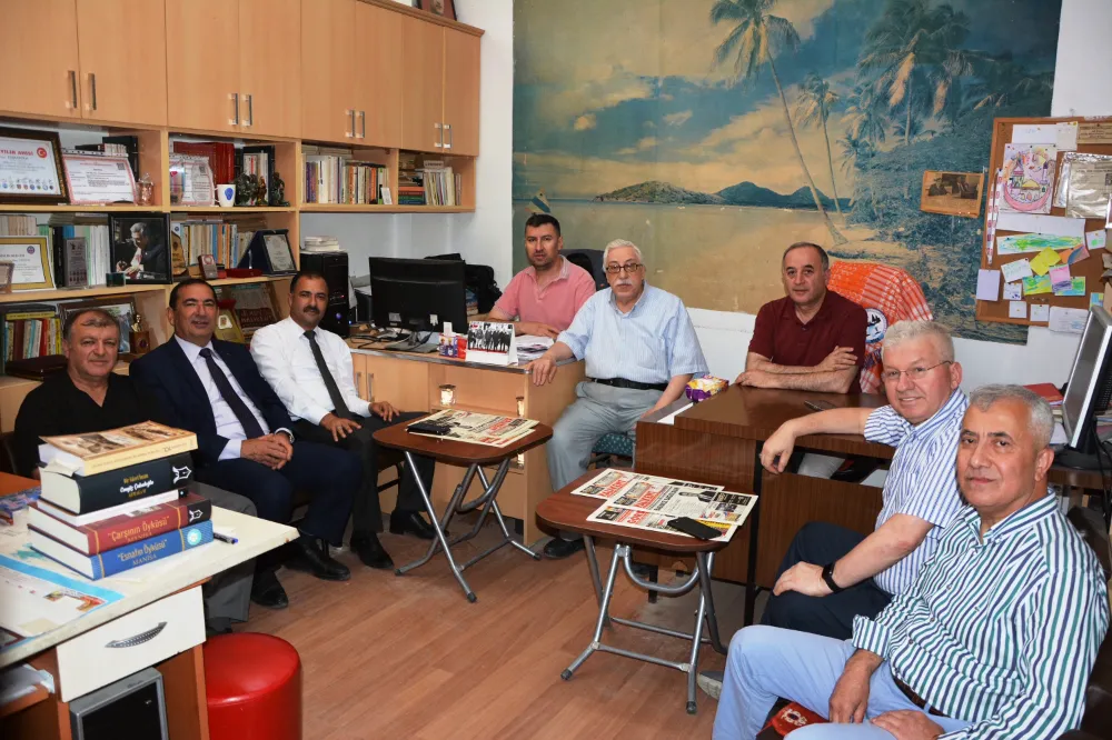 GAZETEMİZİ ZİYARET ETTİLER  