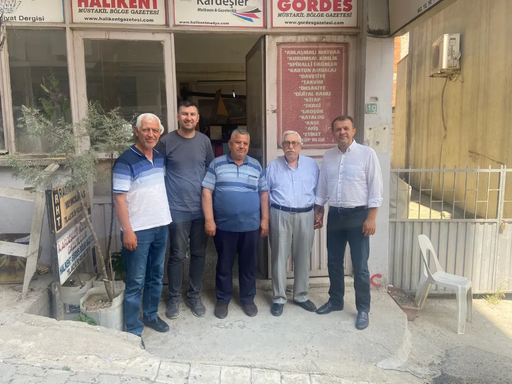 GAZETEMİZİ ZİYARET ETTİLER