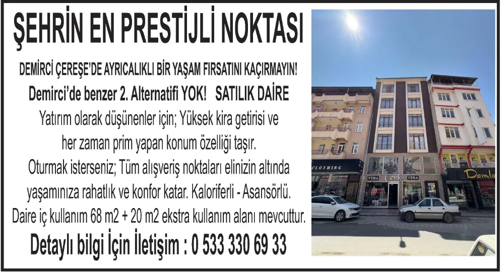 SATILIK DAİRE 