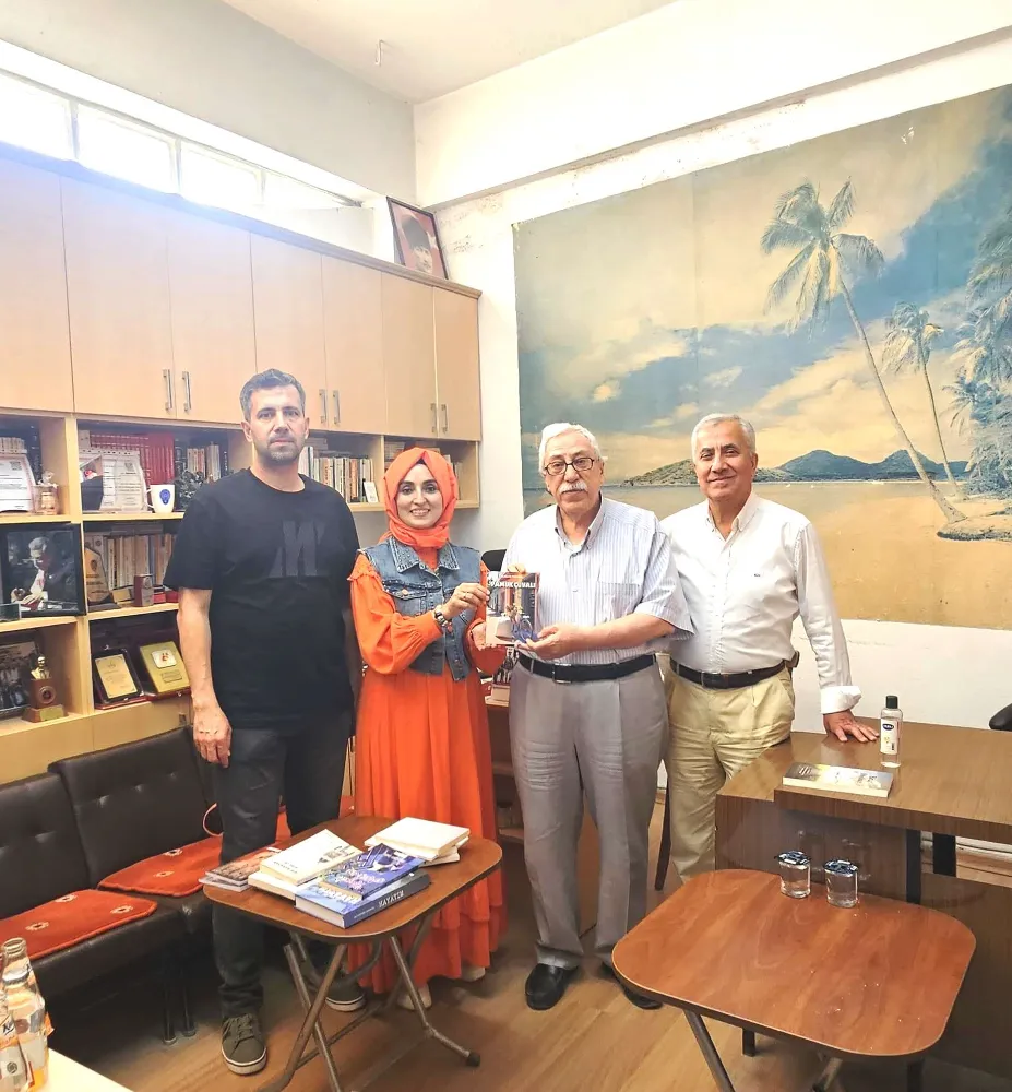 “Pamuk Çuvalı” Kitabının Yazarı;  Hemşehrimiz Nurdan TURHAN’dan Gazetemizi Ziyaret