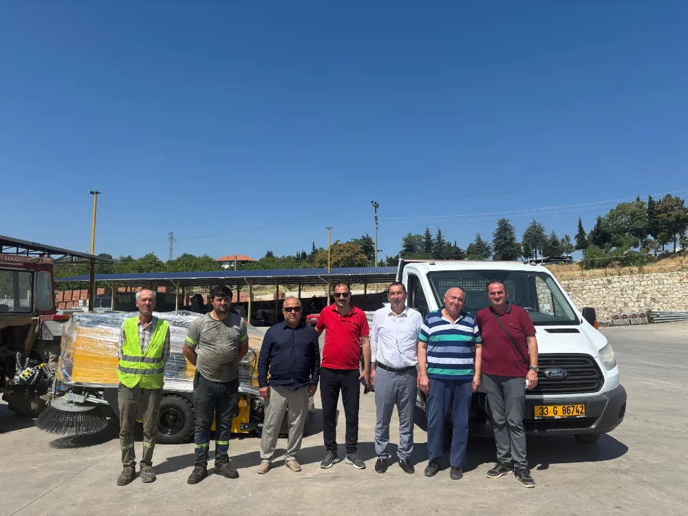 BELEDİYEMİZİN ARAÇ FİLOSU GÜÇLENİYOR 