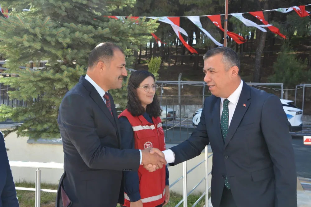 KAYMAKAMIMIZ FATİH BAYRAM GÖREVİNE BAŞLADI