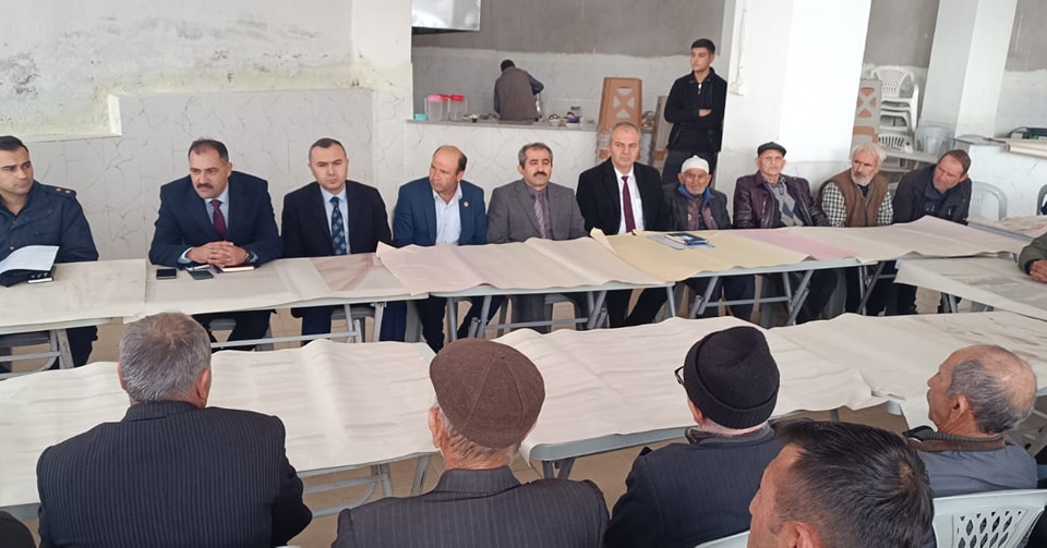 YARBASAN MAHALLESİNDE HALK TOPLANTISI 