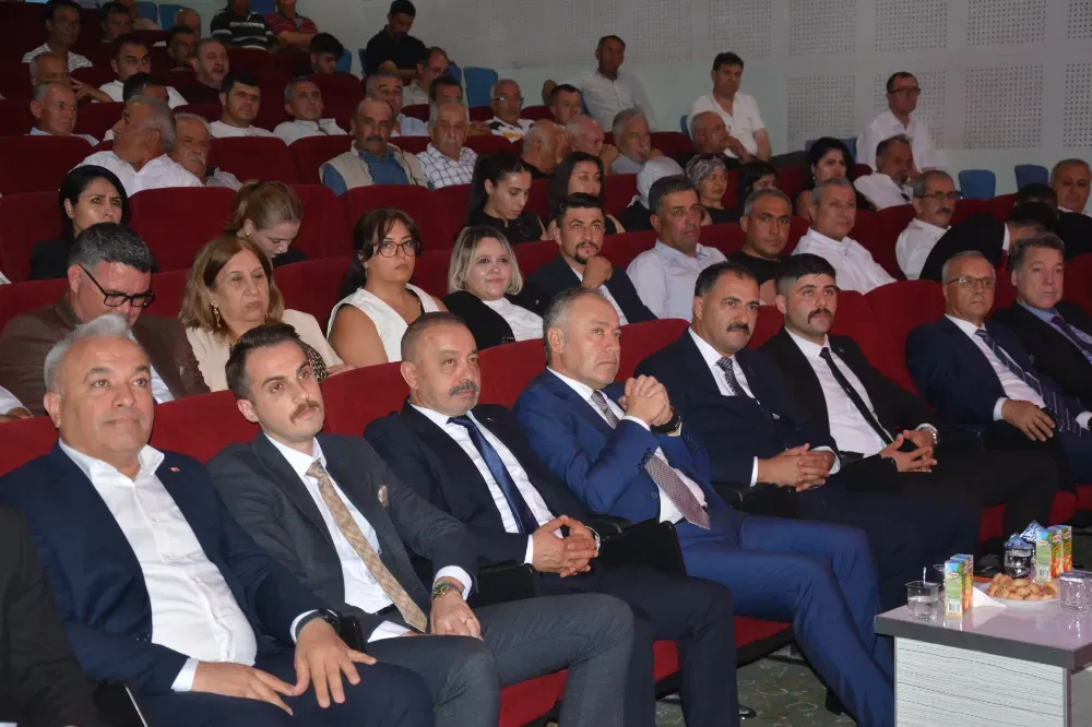 MHP’DE  BAŞKAN  ÜMİT  KANYILMAZ  GÖREVİNİ VEYSEL ÇINAR’A DEVRETTİ